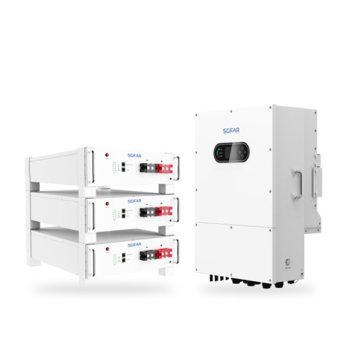 Niskonapięciowy zestaw hybrydowy SOFAR HYD-6K-LT1 +  magazyn energii15 kWh