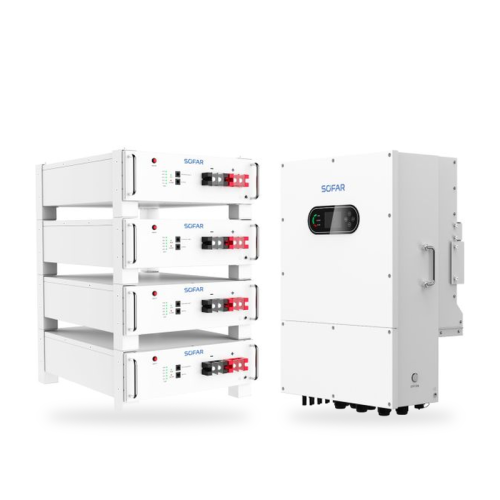 Niskonapięciowy zestaw hybrydowy SOFAR HYD-12K-LT1 +  magazyn energii 20 kWh