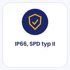 IP66 i ochrona przeciwprzepięciowa typu II