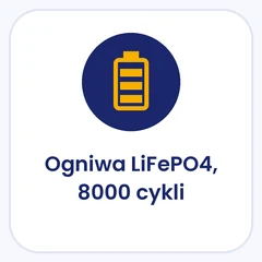 Ogniwa LiFePO4, 8000 cykli